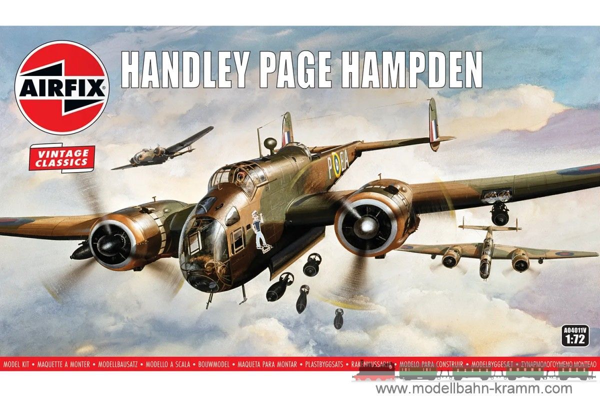 Handley Page Hampden in 1:72 A04011V