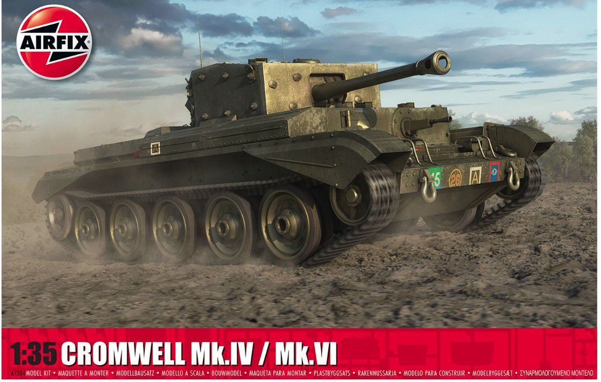 Cruiser Mk.VIII A27M Cromwell  in 1:35 / A1384