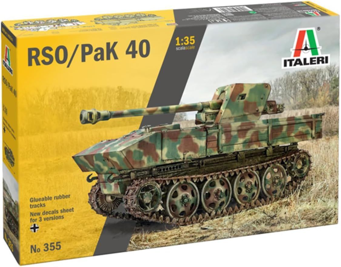 7,5cm RSO with PAK 40 von Italeri in 1:35 / 355