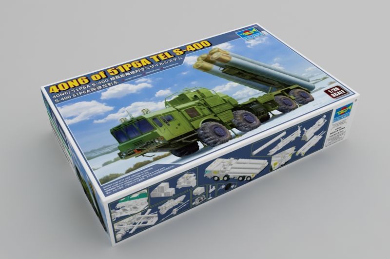 40N6 of 51P6A TEL S-400 in 1:35 / 01057