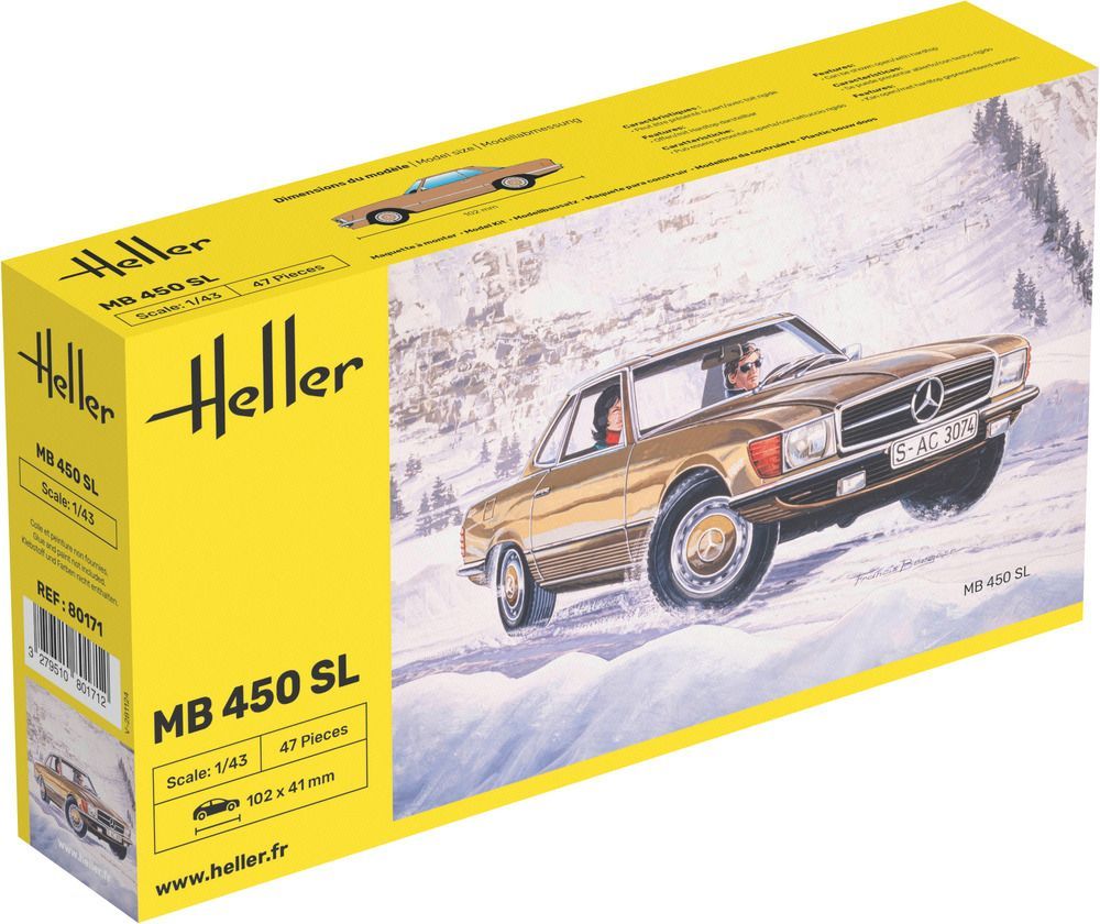 Mercedes-Benz 450 SL in 1:43 / 80171