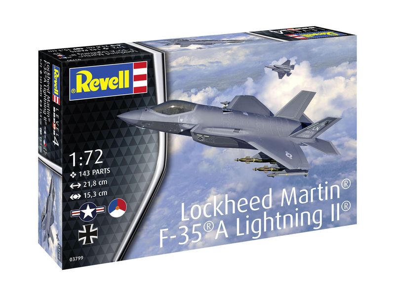 Lockheed Martin F-35A Maßstab 1:72 Lockheed Martin F-35A Maßstab 1:72