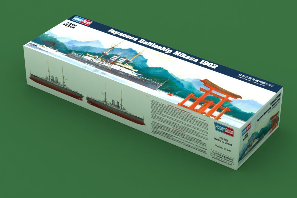 Japanese Battleship Mikasa 1902 in 1:200 / 82002
