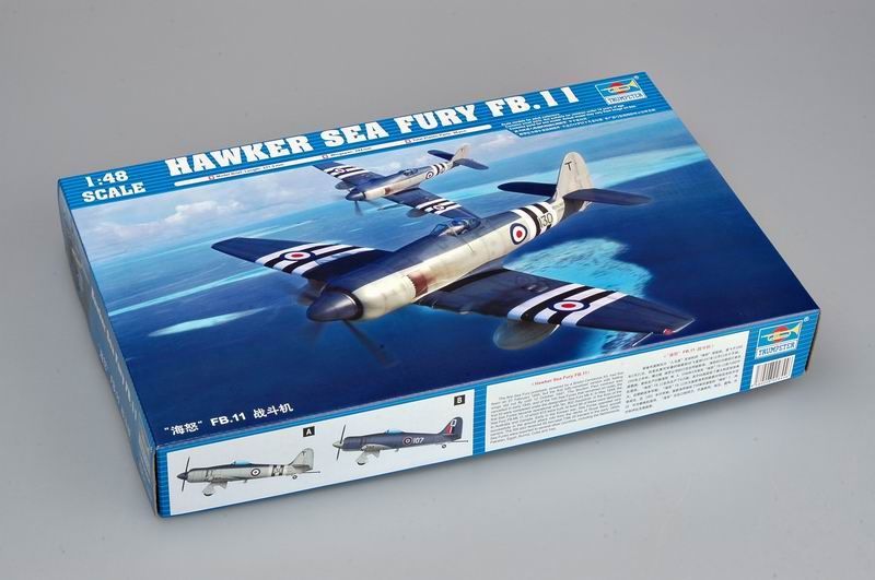 Hawker Sea Fury FB.11 in 1:48 / 02844 Hawker Sea Fury FB.11 in 1:48 / 02844
