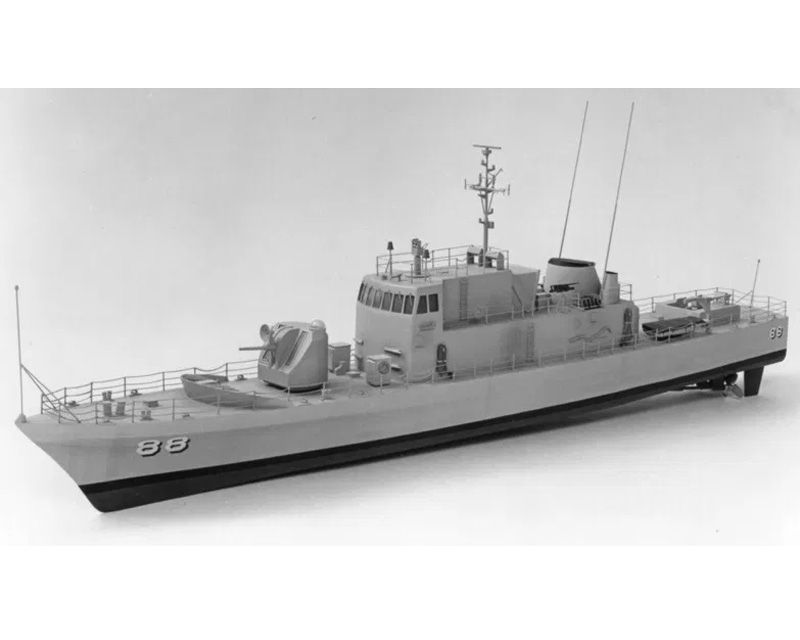 USS Crocket Kanonenboot Asheville-Klasse
