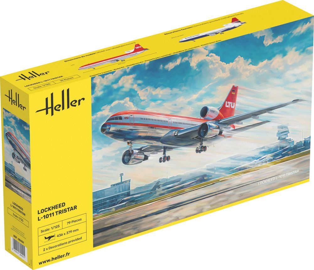 Lockheed L-1011 Tristar Maßstab 1:125 / 80451