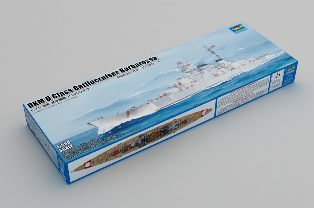 DKM O Class Battlecruiser Barbarossa in 1:350 / 05370