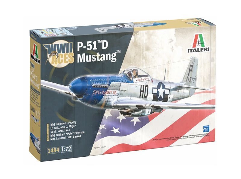 1:72 P-51D Mustang Aces / 1484