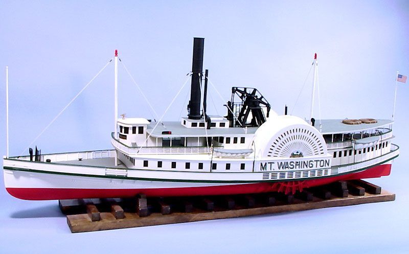Mount Washington Seidenraddampfer in 1:48