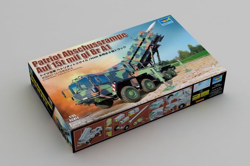 Patriot Abschussrampe auf 15t mit gl Br A1 in 1:35 / 01088 Patriot Abschussrampe auf 15t mit gl Br A1 in 1:35 / 01088