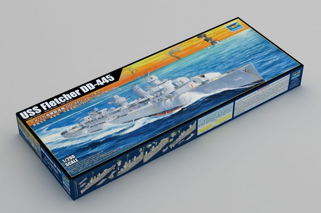 USS Fletcher DD-445 in 1:200 / 03723