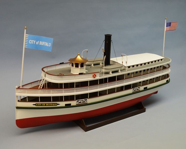 City of Buffalo Steamboot in 1:48