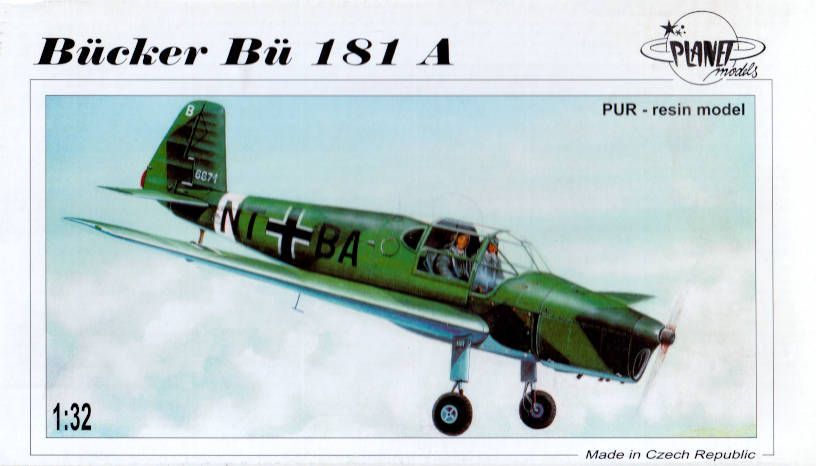 Bücker Bü 181B Bestmann in 1:32 / 129-PLT285