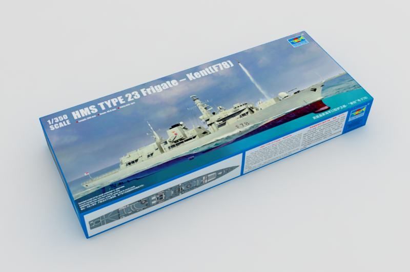 HMS Type 23 Frigate Kent (F78) in 1:350 / 04544