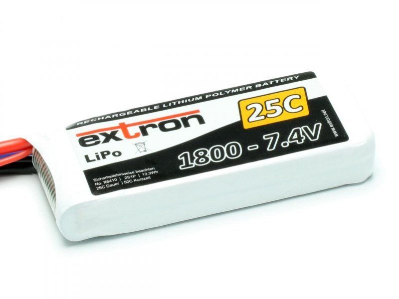 Extron LiPo 1300 mAh / 7,4 Volt