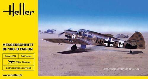 Messerschmitt Bf 108 B Taifun  in 1:72     80231