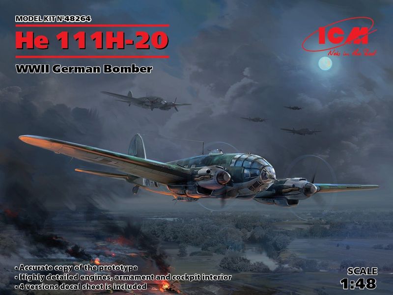 Heinkel He 111H-20 1:48 / 48260 Heinkel He 111H-20 1:48 / 48260