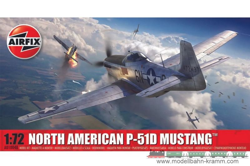 North American P-51D Mustang in 1:72 / A01004B North American P-51D Mustang in 1:72 / A01004B