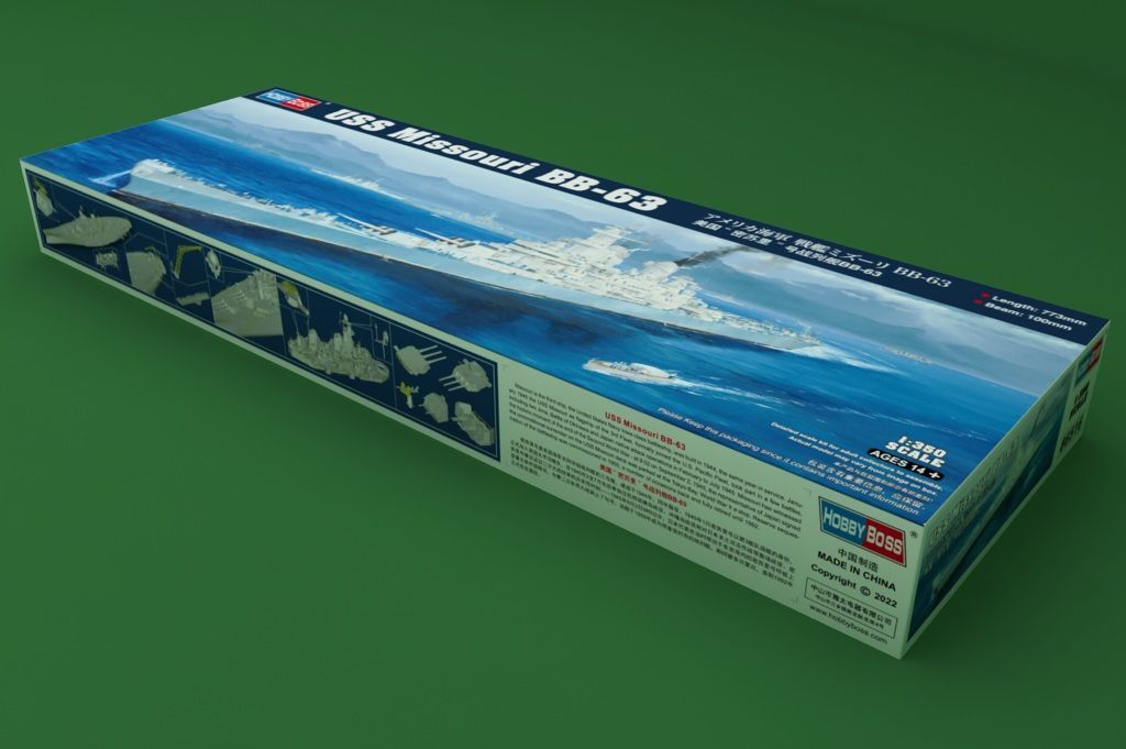 USS Missouri BB-63 in 1:350 / 86516