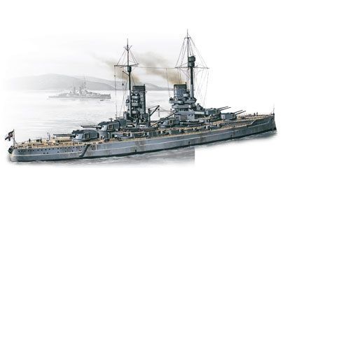 König German Battleship in 1:350 / S.001
