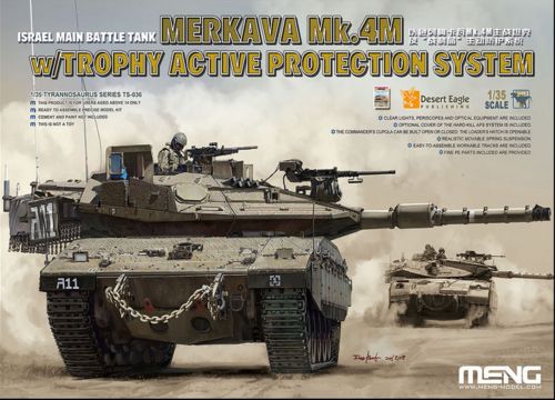 Israel Main Battle Tank Merkava Mk.4M in 1:35 / TS-036