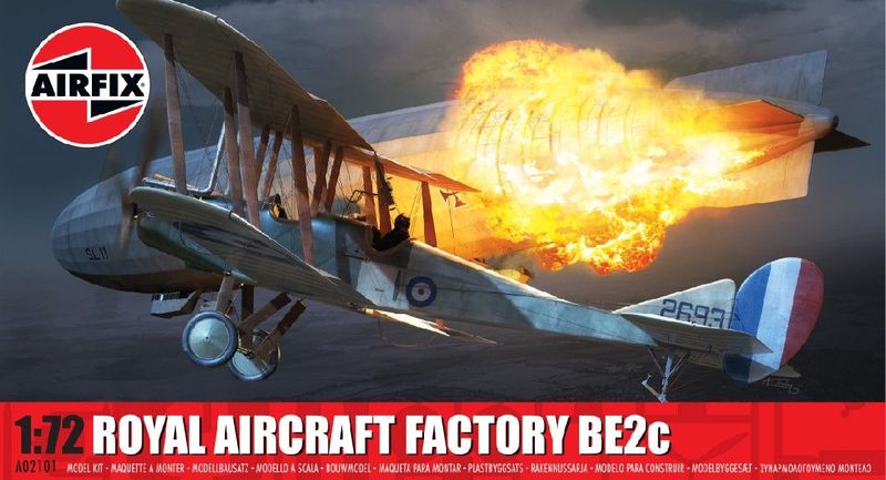 Royal Aircraft Factory BE2c in 1:72 / A02101 Royal Aircraft Factory BE2c in 1:72 / A02101