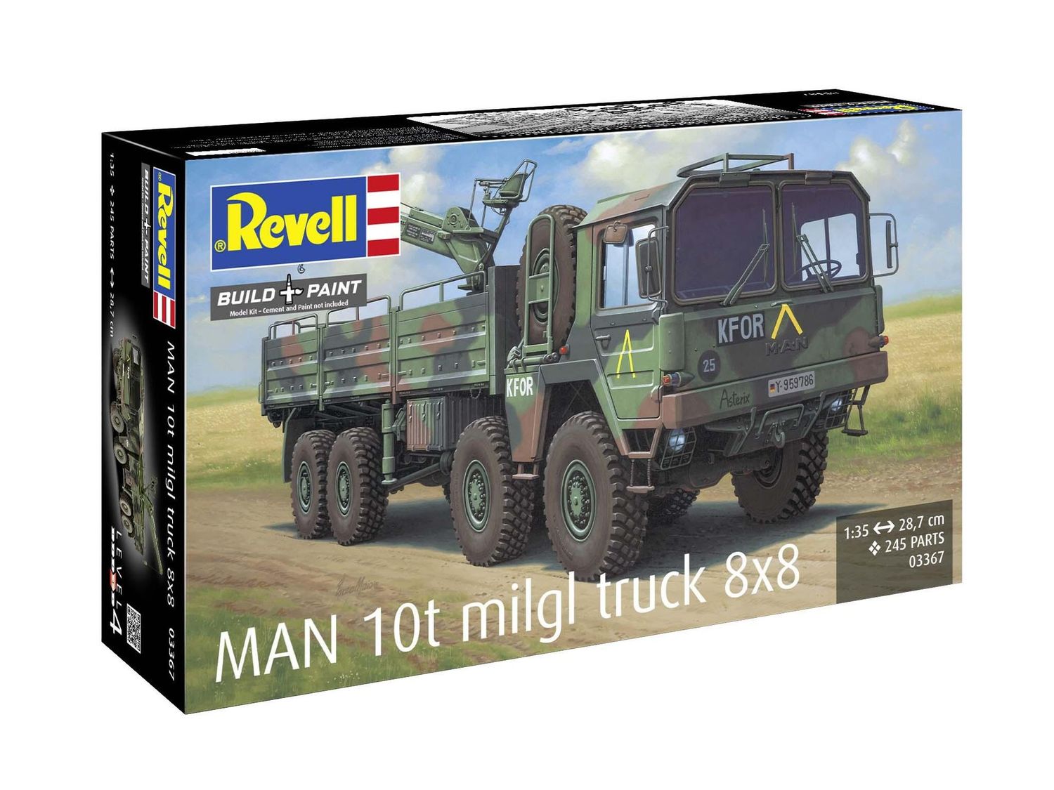 MAN 10t milgl Truck 8x8 / 1:35