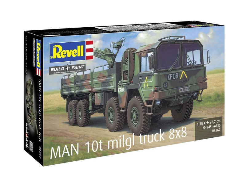 MAN 10t milgl Truck 8x8 / 1:35 MAN 10t milgl Truck 8x8 / 1:35