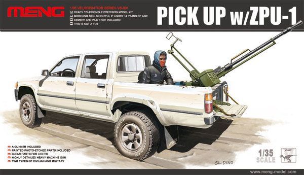Pick Up w/ZPU-1 in 1:35 / VS-001