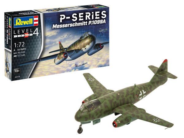 Messerschmitt P.1099A Maßstab 1:72 Messerschmitt P.1099A Maßstab 1:72