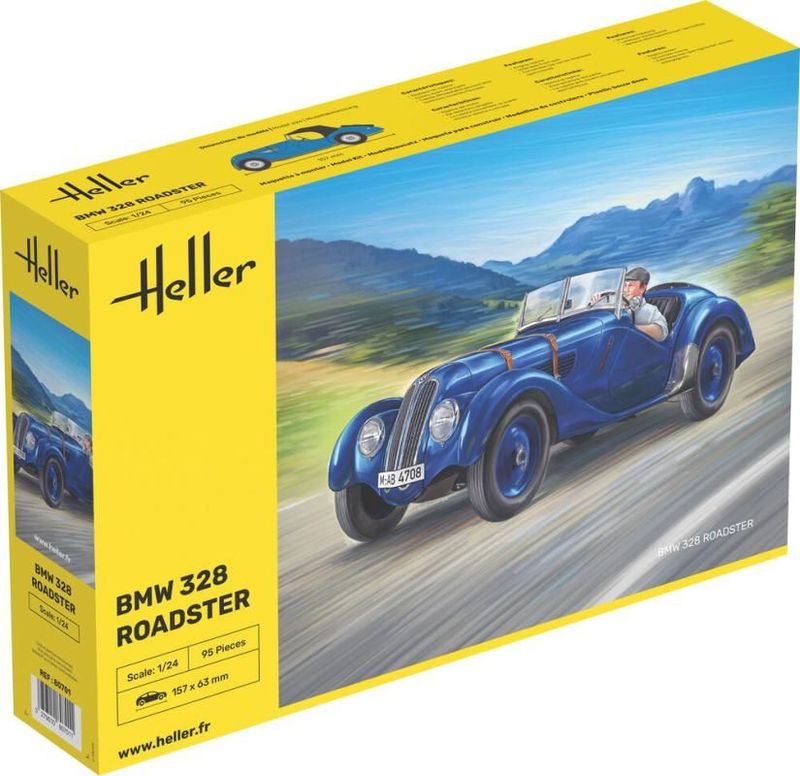 BMW 328 Roadster in 1:24 / 80701 BMW 328 Roadster in 1:24 / 80701