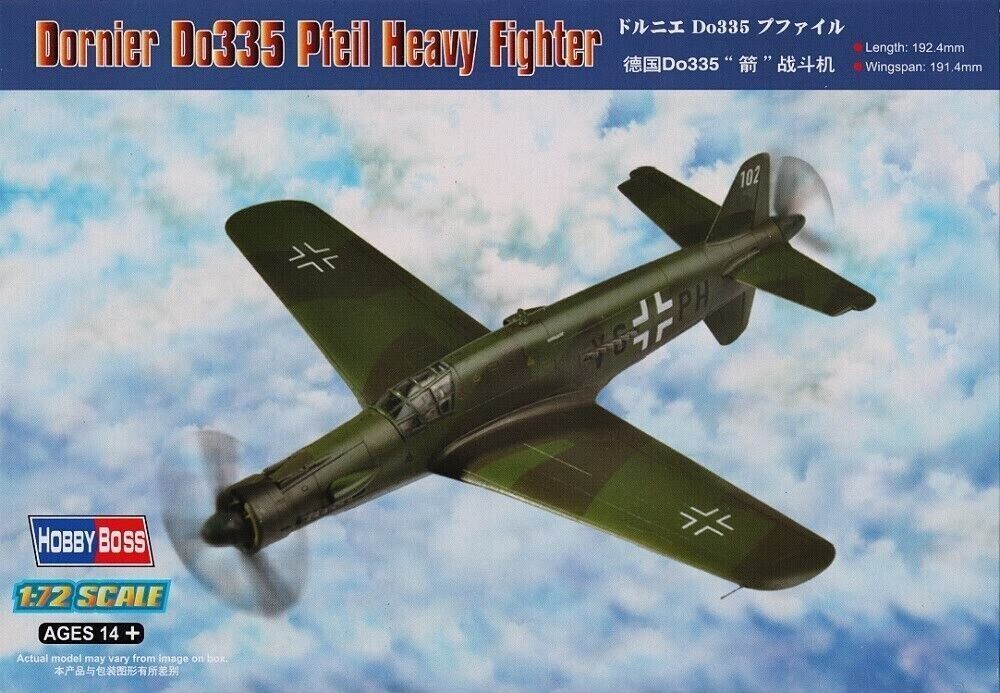Dornier Do 335 "Pfeil" in 1:72