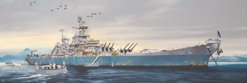 USS Missouri BB-63 in 1:200 / 03705 USS Missouri BB-63 in 1:200 / 03705