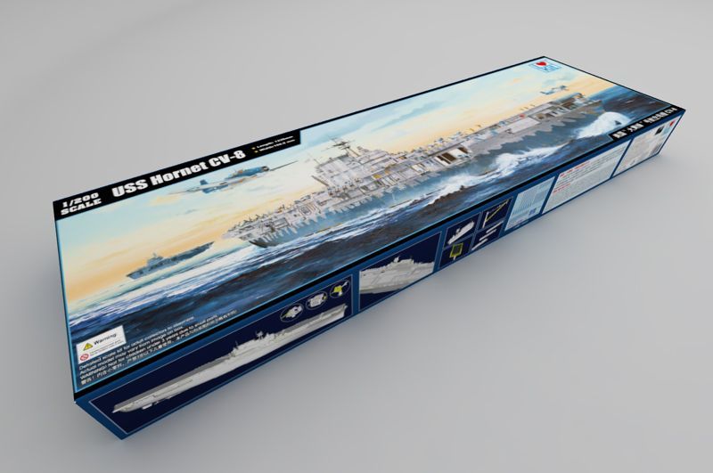 USS Hornet CV-8 in 1:200 / 62001