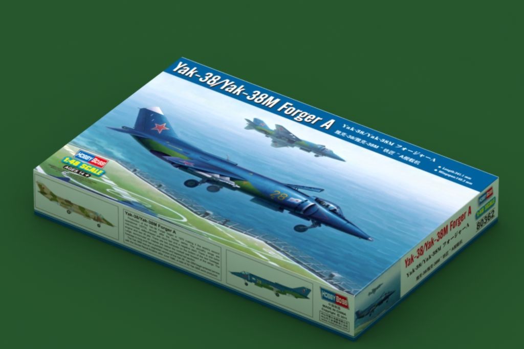 Y>ak-38/Yak-38M Forger A in 1:48 / 80362 Y>ak-38/Yak-38M Forger A in 1:48 / 80362