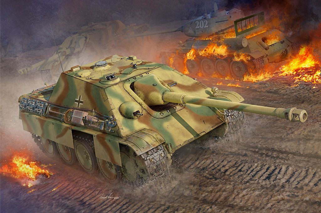 German Kfz 173 Jagdpanther Late Version in 1:16 / 00935 German Kfz 173 Jagdpanther Late Version in 1:16 / 00935