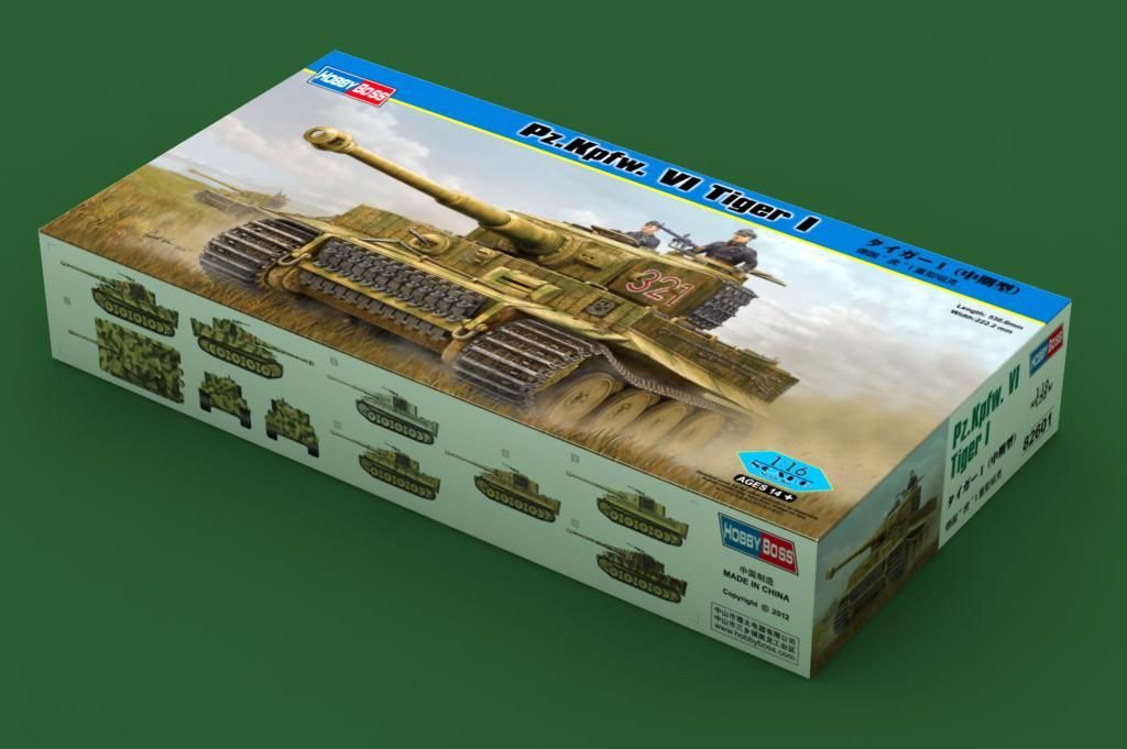 Pz. Kpfw. VI Tiger 1 in 1:16 / 82601 Pz. Kpfw. VI Tiger 1 in 1:16 / 82601