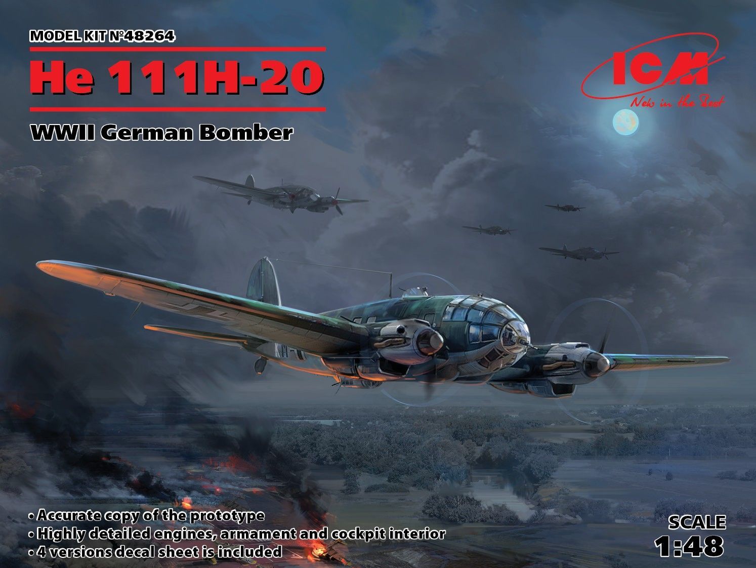 Heinkel He 111H-20 1:48 / 48260 Heinkel He 111H-20 1:48 / 48260