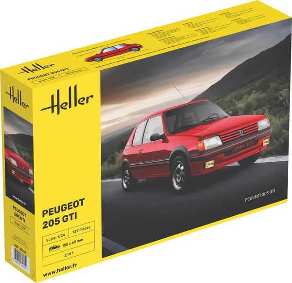 Peugeot 205 GTI in 1:24 / 82705 Peugeot 205 GTI in 1:24 / 82705