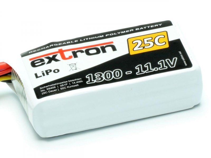 Extron LiPo 1300 mAh / 11,1 Volt Extron LiPo 1300 mAh / 11,1 Volt