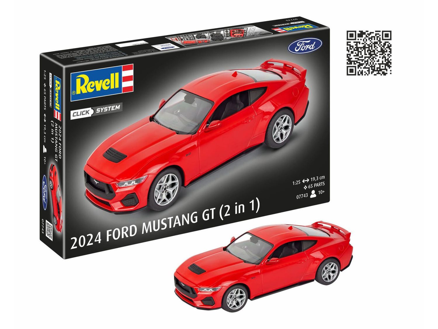 2024 Mustang GT Maßstab 1:25 2024 Mustang GT Maßstab 1:25