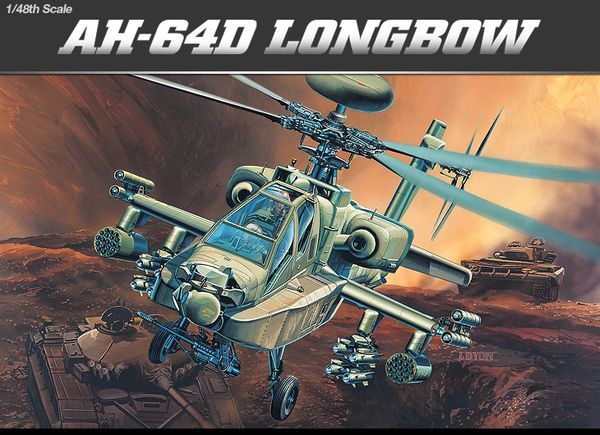 AH-64D Longbow Apache in 1:48 / 12268 AH-64D Longbow Apache in 1:48 / 12268