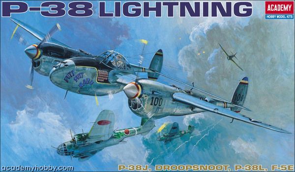 P-38 Lightning Combination Version in 1:48 / 12282