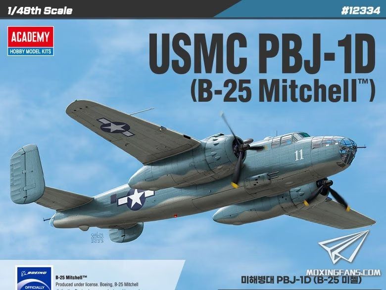 USMC B-25D Mitchell in 1:48 / 12334