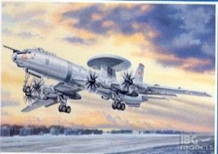 Tupolew Tu-126 Nato Code Moss von Amodel in 1:72 / 72017