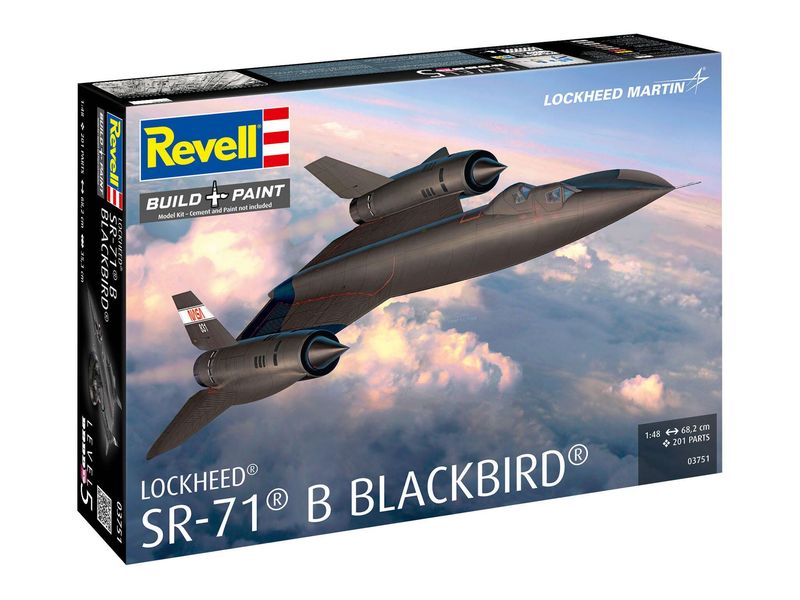 Lockheed SR-71B Blackbird in 1:48 Lockheed SR-71B Blackbird in 1:48