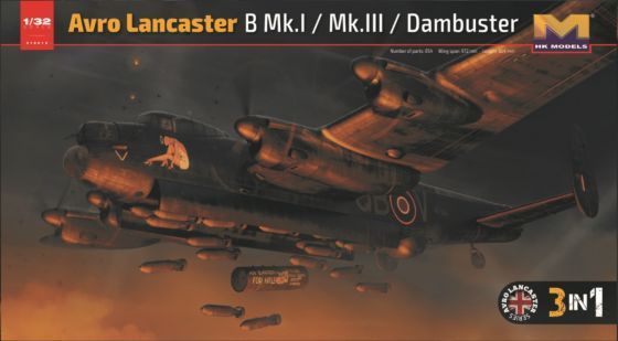 Avro Lancaster B Mkl/ BMkIII in 1:32 / 01E012
