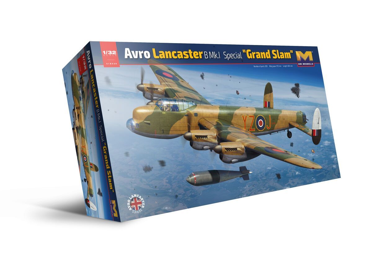 Avro Lancaster B MkI Grand Slam in 1:32 / 01E038 Avro Lancaster B MkI Grand Slam in 1:32 / 01E038