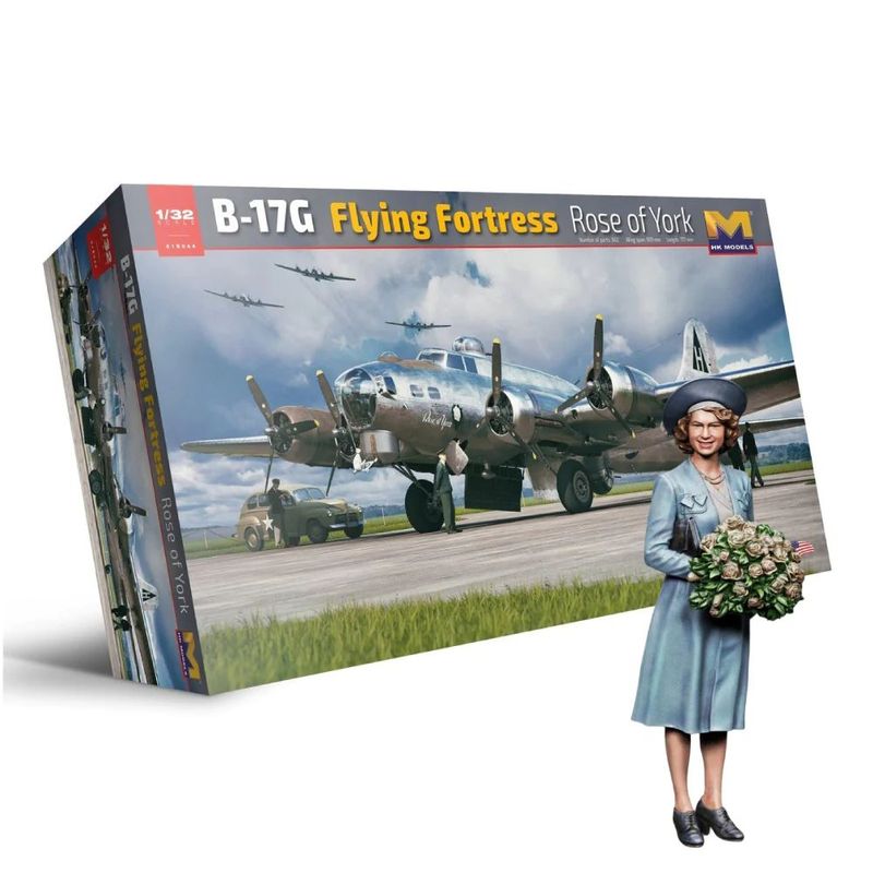 B-17GF Flying Fortress "Rose of York" in 1:32 / 01E044