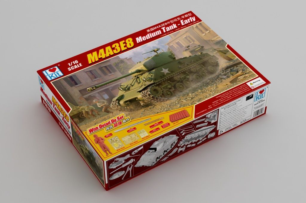 M4A3E8 Medium Tank in 1:16 / 61619 M4A3E8 Medium Tank in 1:16 / 61619